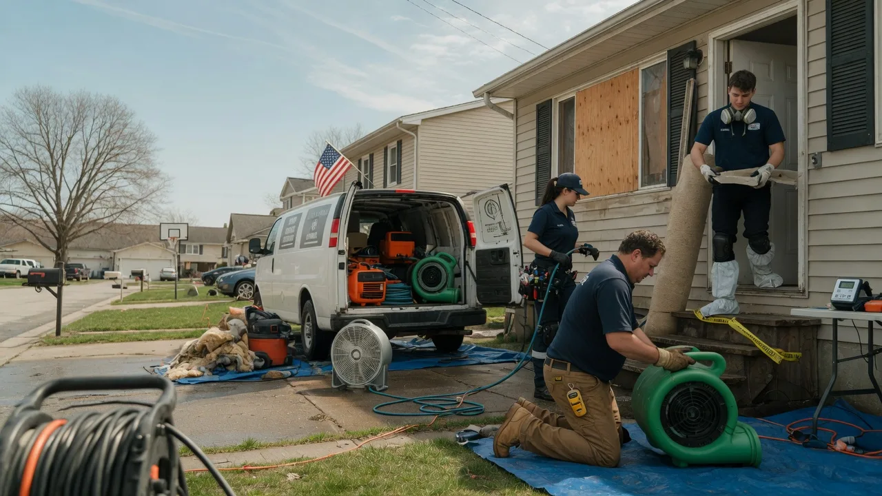 Water Damage Restoration in Tupelo, OK near me